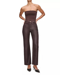 DL1961 Karmine Refined Wide Leg Jeans in Fig