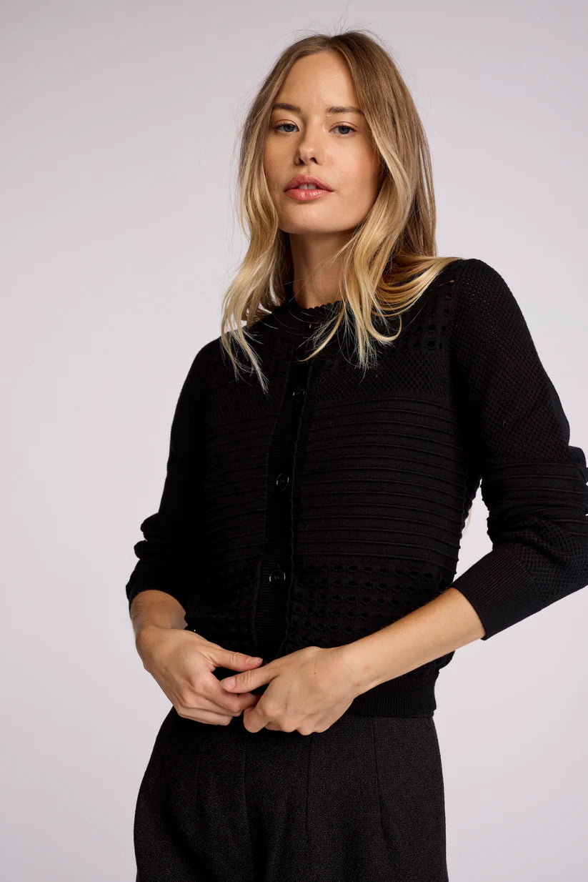 Sundays Blondie Cardigan in Black Sundays