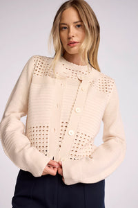 Sundays Blondie Cardigan in Cream Sundays