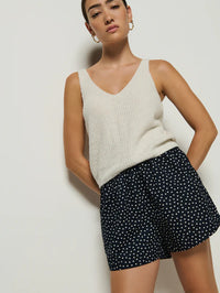 NATION Flynn Shorts in Cabana Polka Dot Nation