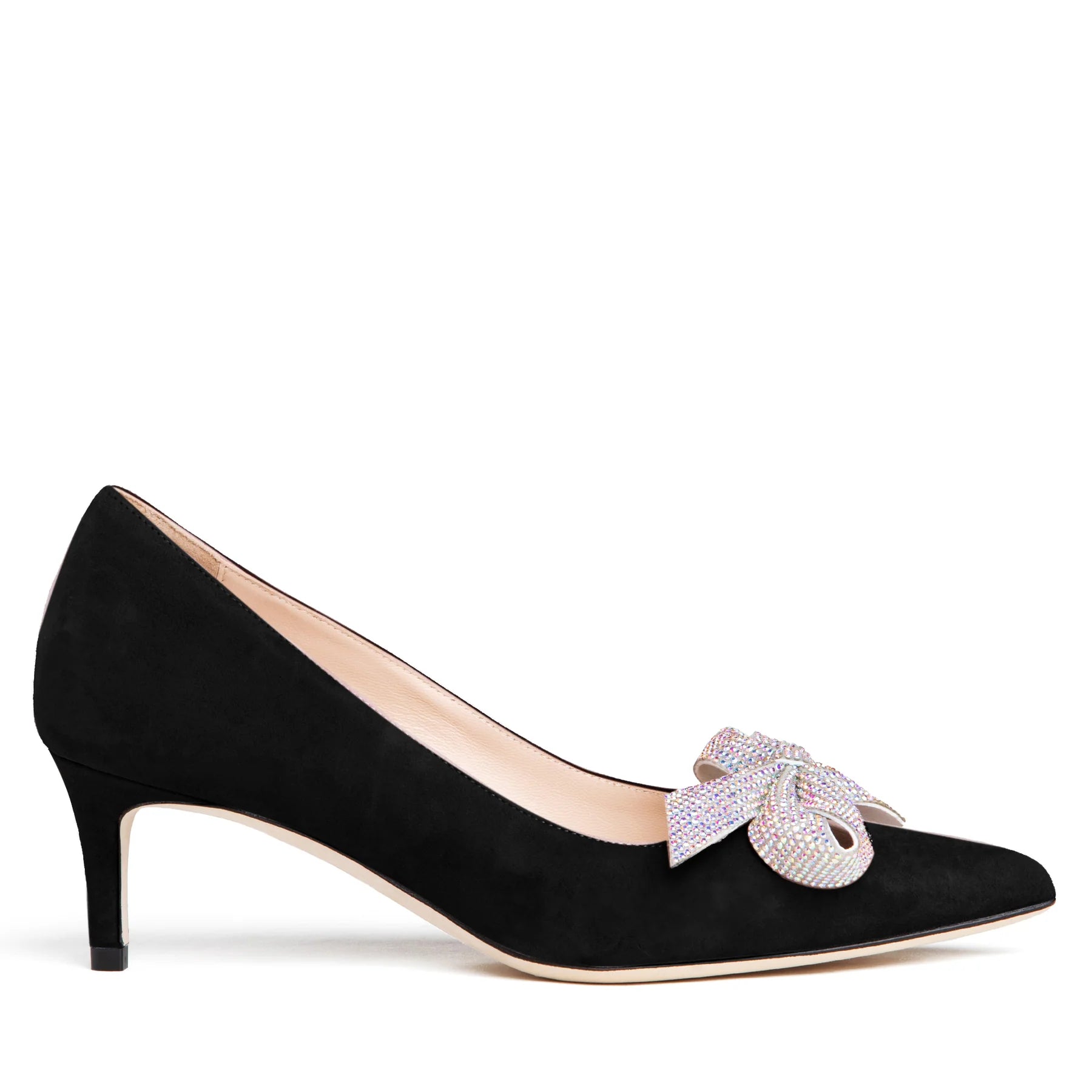 Beautiisoles Frida Pumps in Black Suede Beautiisoles