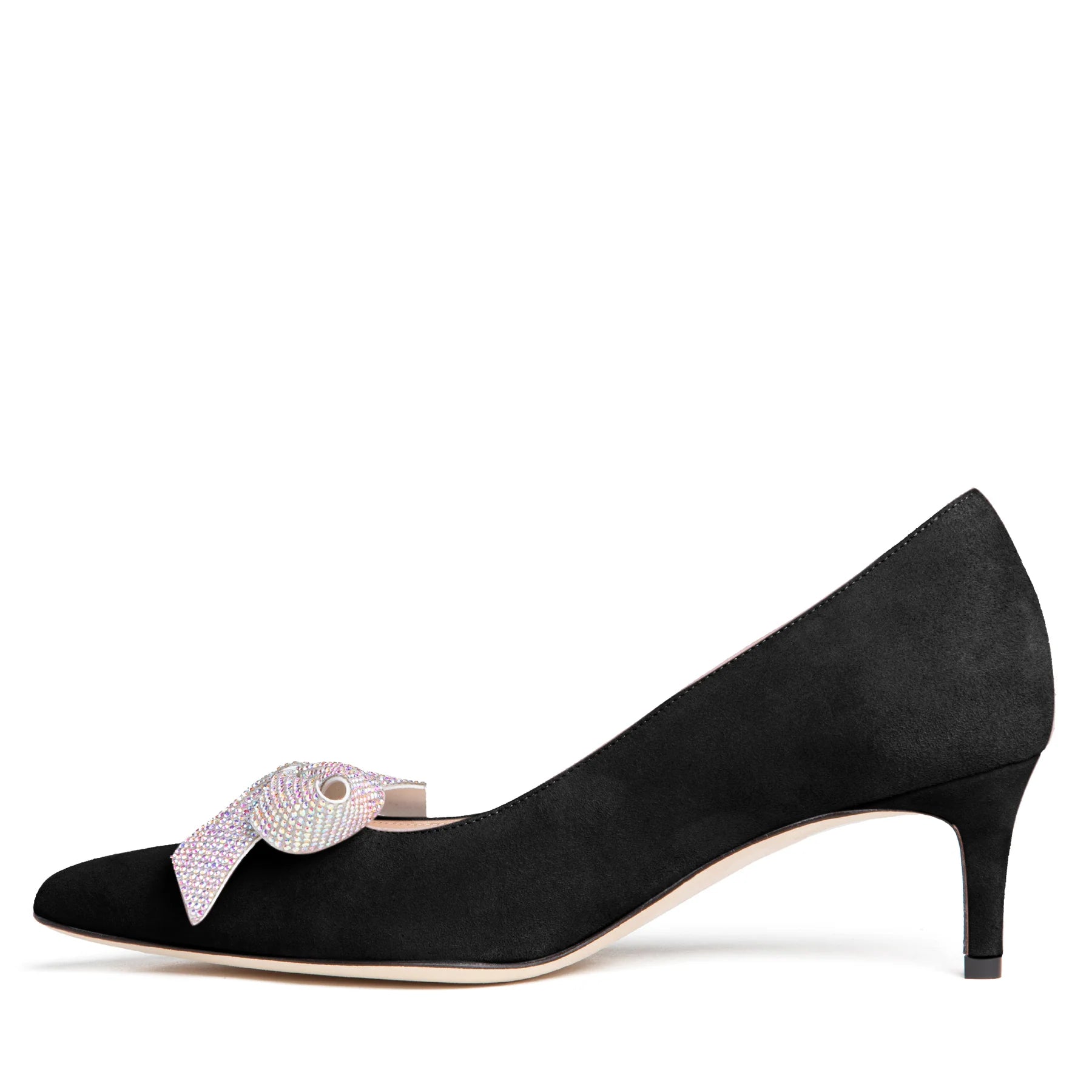 Beautiisoles Frida Pumps in Black Suede Beautiisoles
