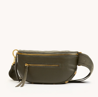 HAMMITT Charles Crossbody in Olive/Brushed Gold