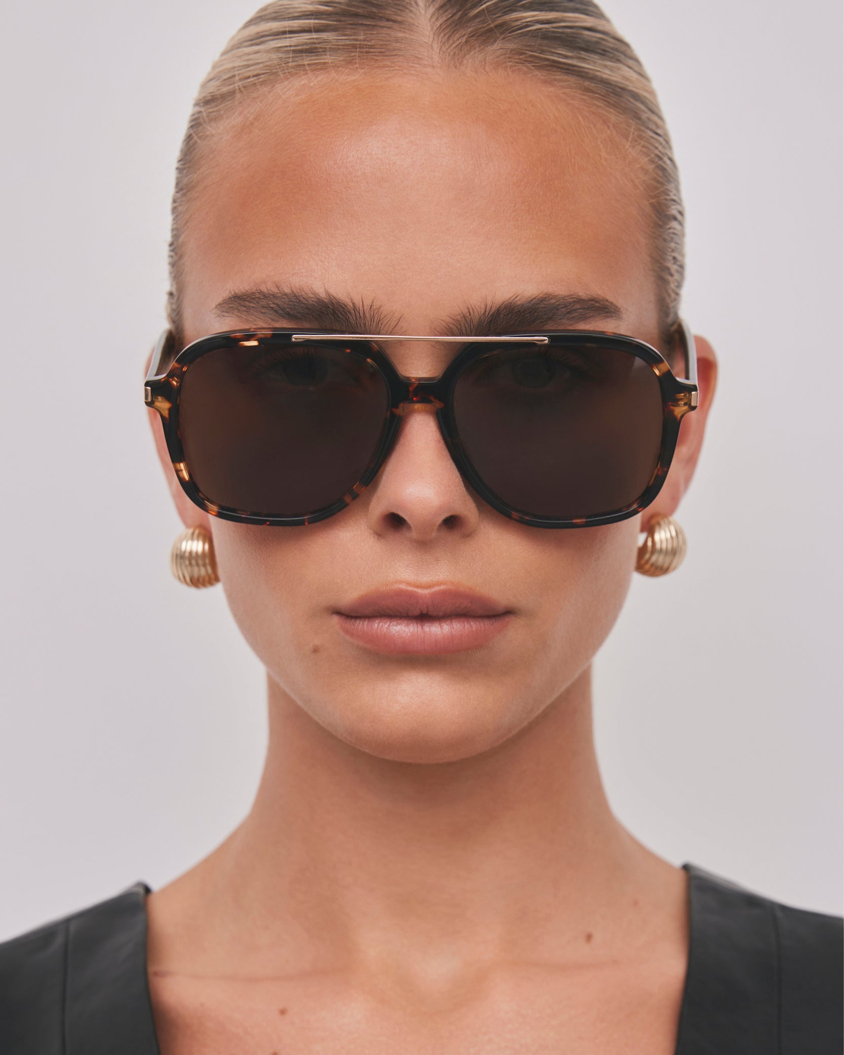 Banbe Lopez Sunglasses in Amber Tort Banbe