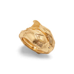 Poisson Wrap Ring, Size 9 - Gold