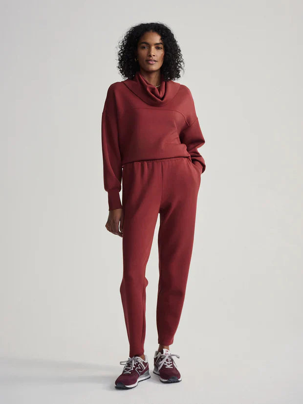 Varley Slim Pant in Russett Brown Varley