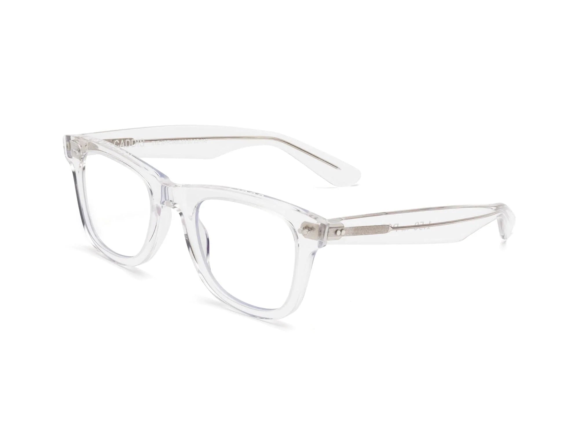 CADDIS Porgy Backstage Readers in Clear CADDIS Eyewear