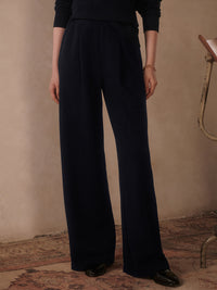 VARLEY Extra Wide Leg Pant 32" in Navy Varley