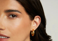 Dean Davidson Mini Dune Hoops Gold Earrings Dean Davidson
