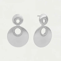 Dean Davidson Petit Pave Statement Earring Silver Earrings Dean Davidson