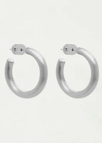 Dean Davidson Mini Dune Hoops Silver Earrings Dean Davidson