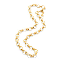 CDW Cleopatra Small Link Necklace, 16"+2" ­ Gold