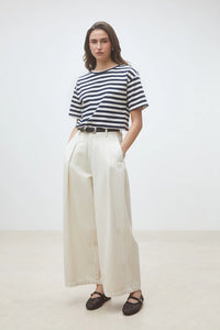 SUNCOO Matrilo Shirt in Navy Stripe