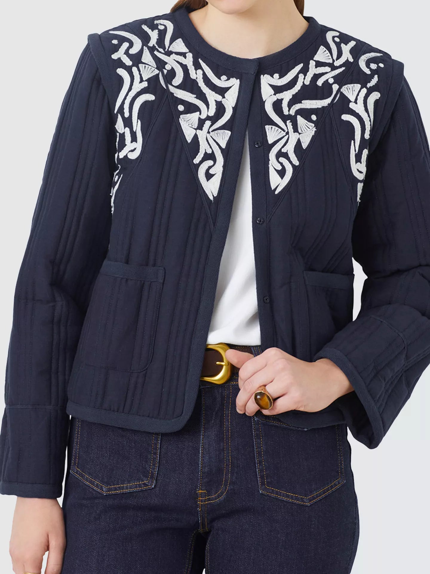 SUNCOO Daho Quilted Jacket
