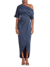 THEIA Reyna Off The Shoulder Dress