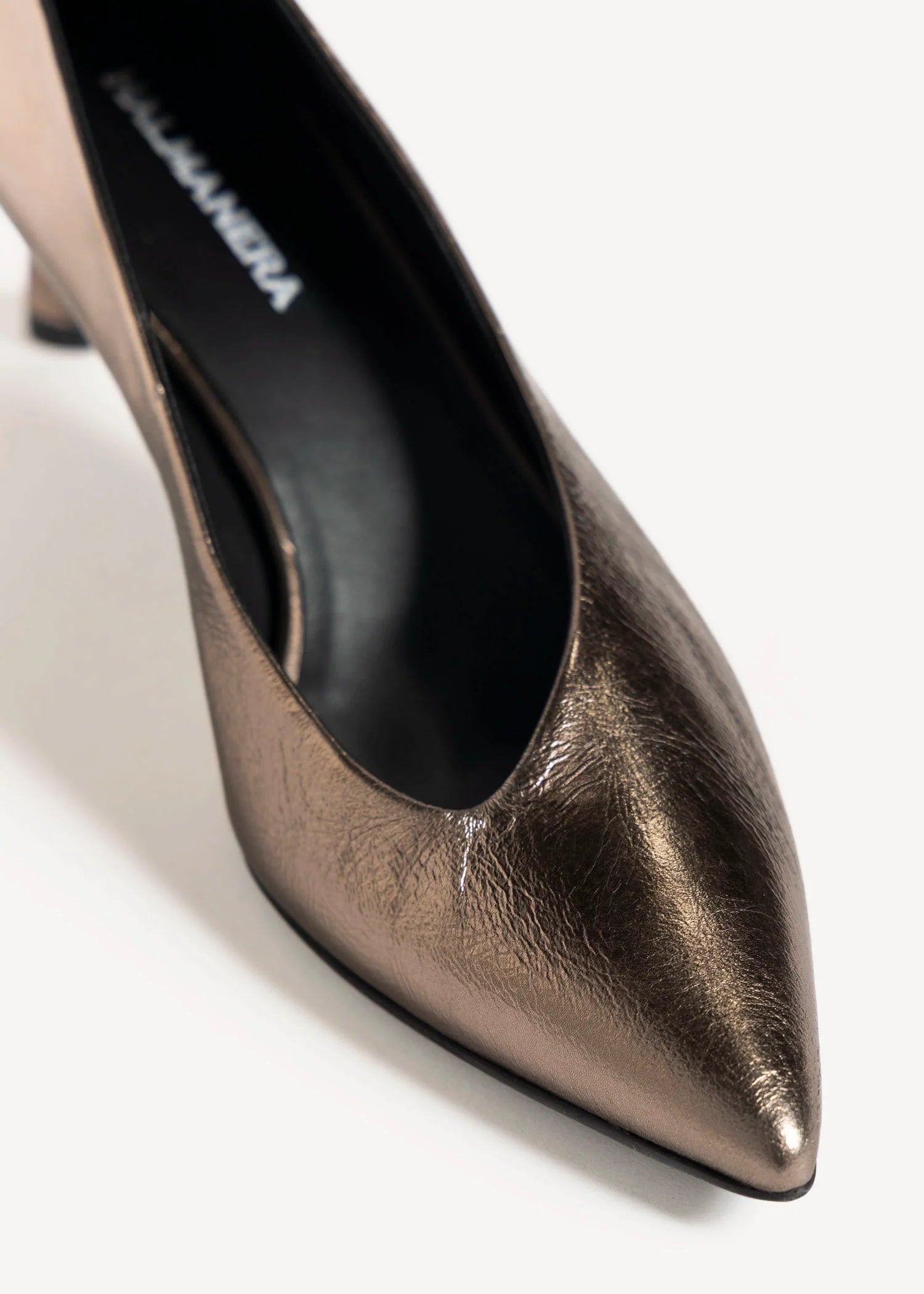 HALMANERA Scarpa Heel in Bronze