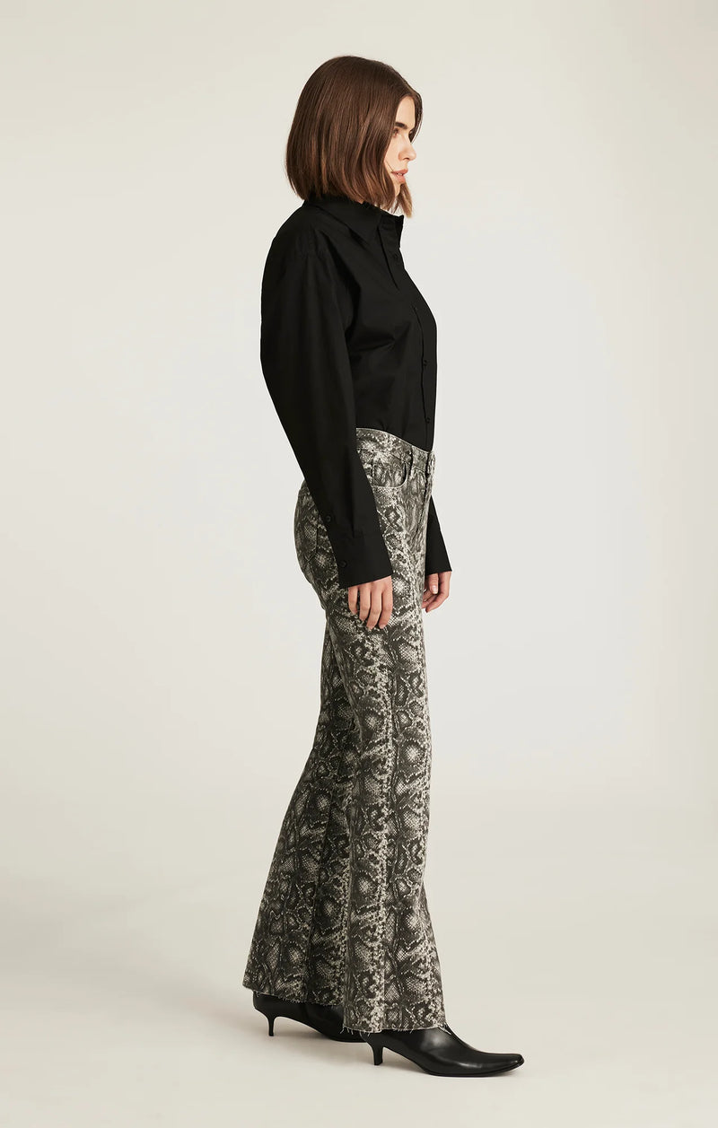 MAVI Vicky Bootcut Jeans in Smoke Snake