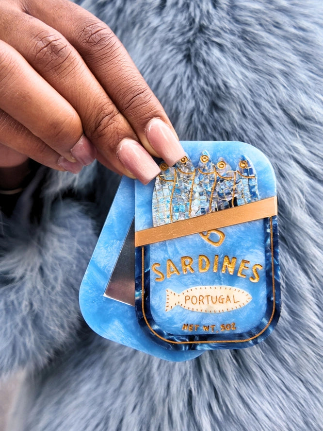 SOLAR ECLIPSE Sardines Compact Mirror