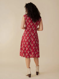 MATA TRADERS Marseille Dress in Scarlet Mata Traders