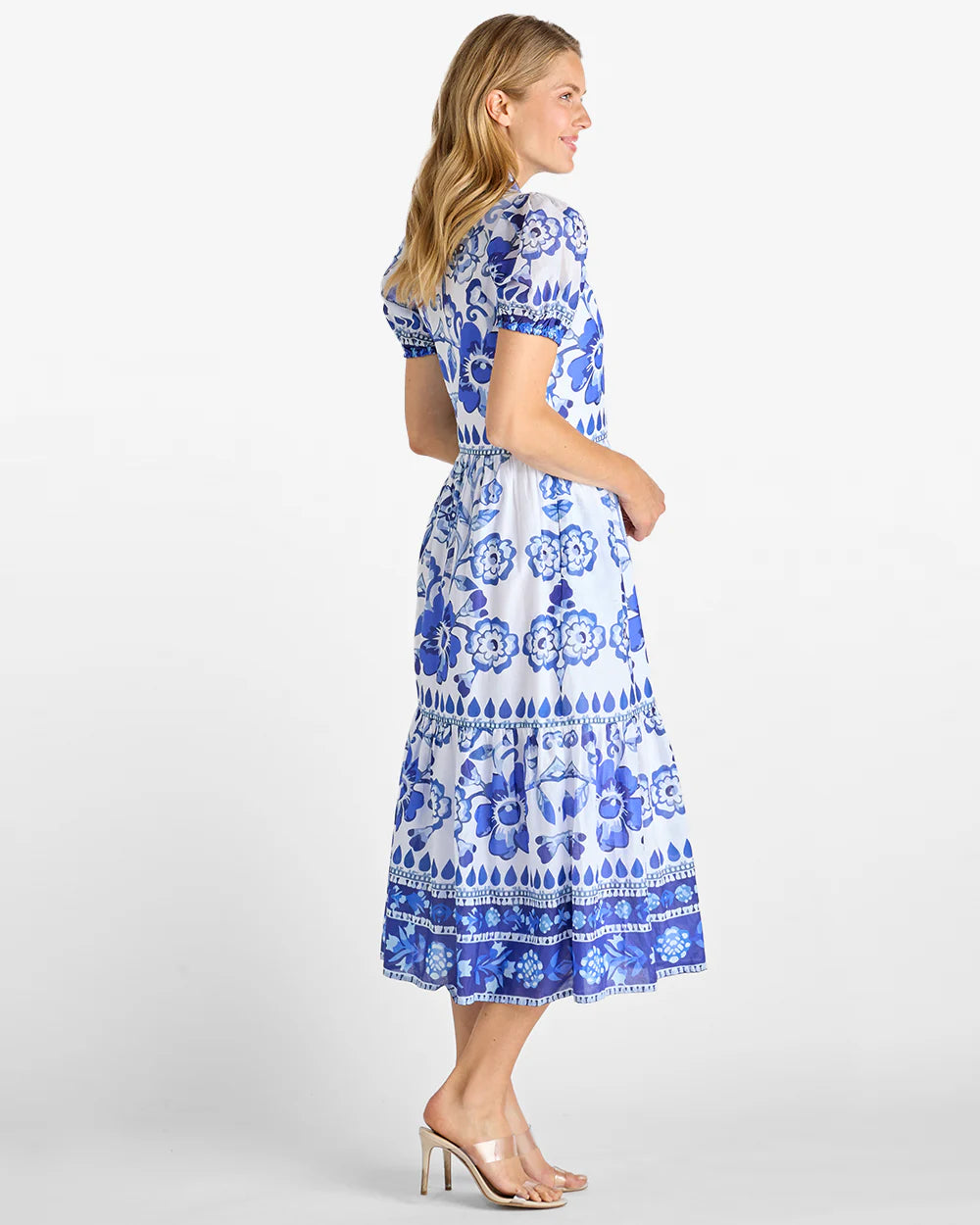 Jude Connallly Blue Floral Lois Dress