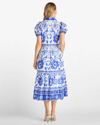 Jude Connallly Blue Floral Lois Dress