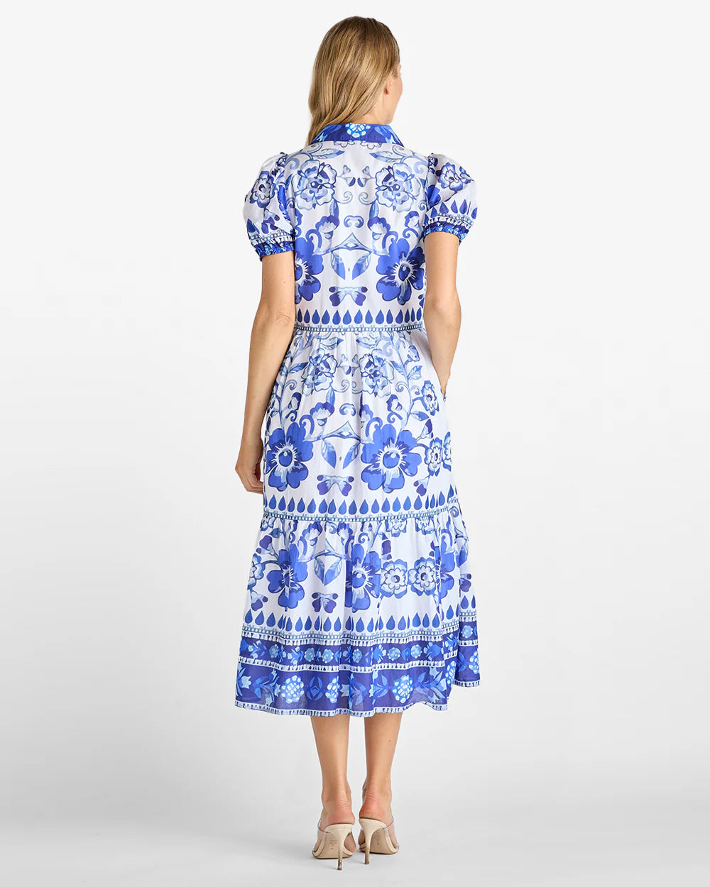 Jude Connallly Blue Floral Lois Dress
