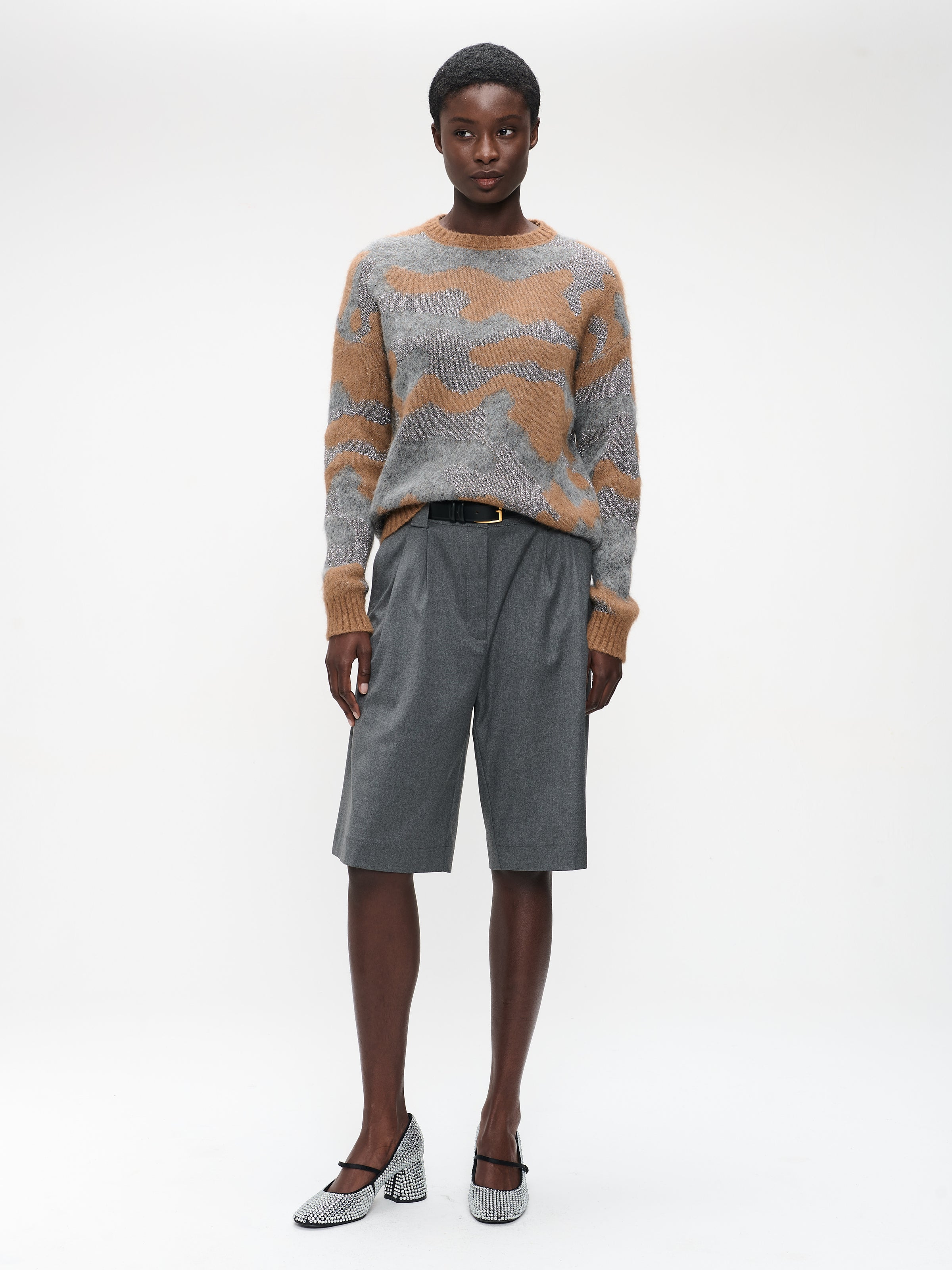 Jane Lushka Cognac Sweater Jane Lushka