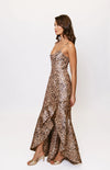 HUTCH Alma Dress in Leopard