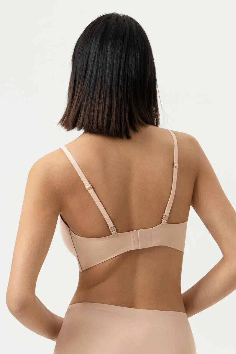 MEY Triangle Bralette in Tan