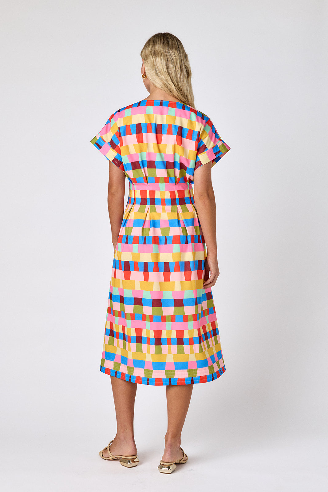 CROSBY Lennox Dress in Prism