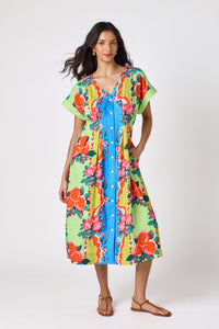 CROSBY Lennox Dress in Grove