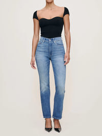 DL1961 Halle Straight Jeans in Palm Springs