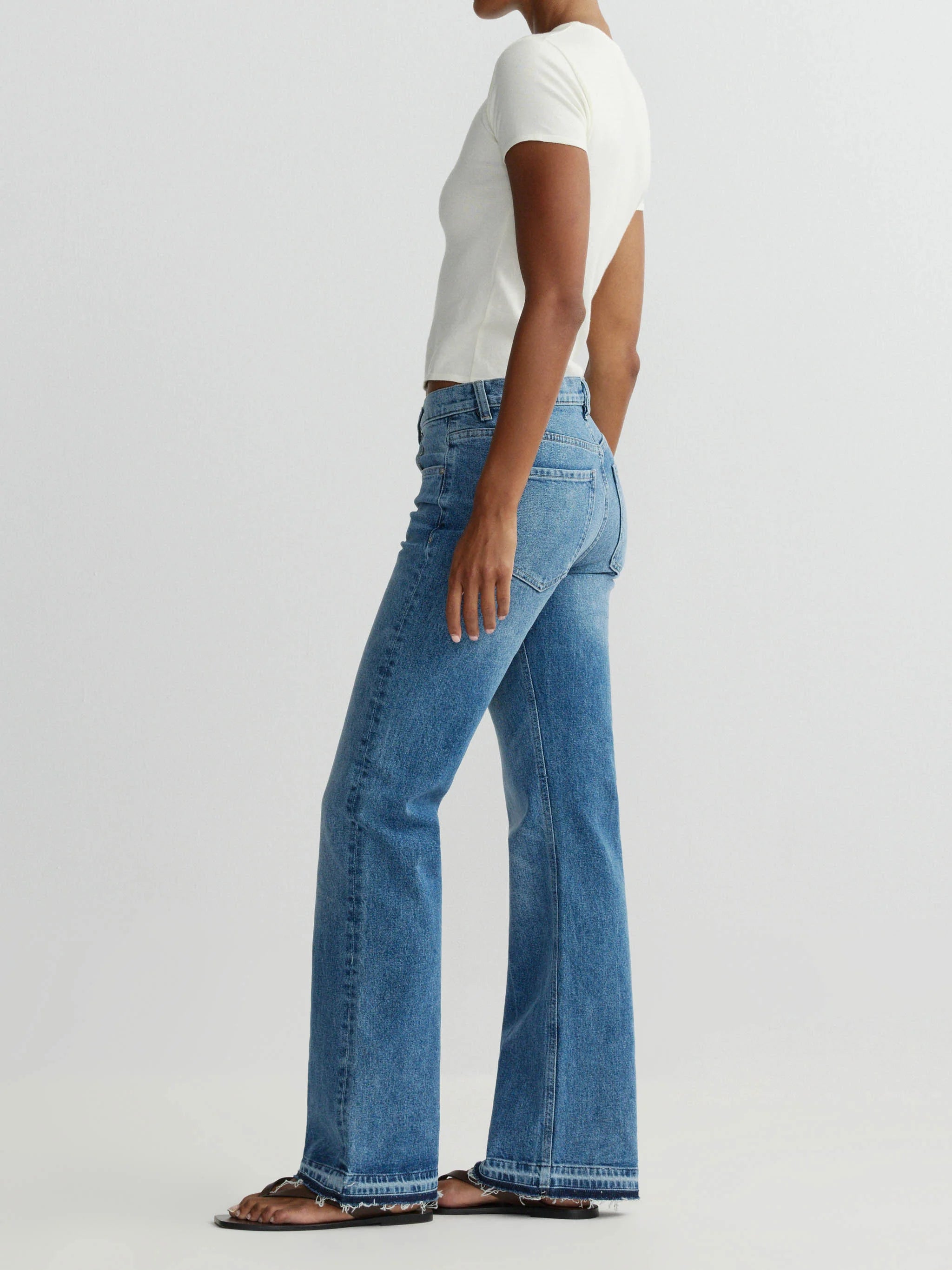 DL1961 Bella Slim Boot Jeans in Meadow Lake