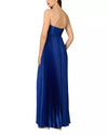 Aidan Mattox Pleated Gown in Rich Royal Blue Aidan Mattox