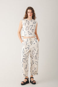 Prairie Underground Gathering Pant in Cream