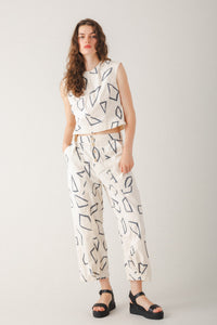 Prairie Underground Gathering Pant in Cream