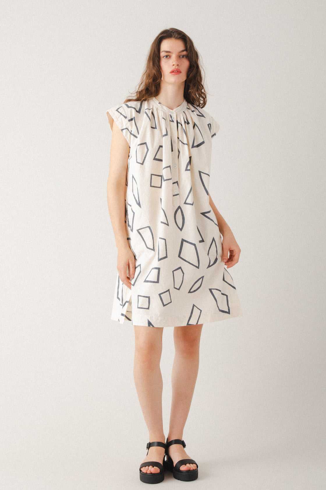 Prairie Underground Talk Talk Dress in Cream