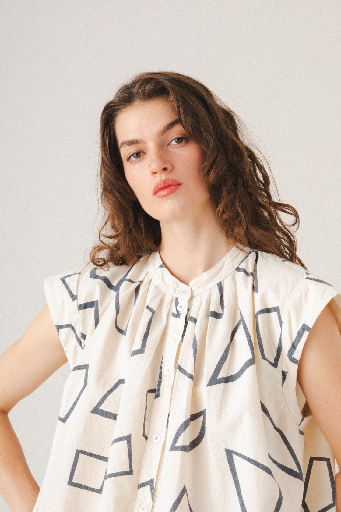 Prairie Underground Talk Talk Dress in Cream