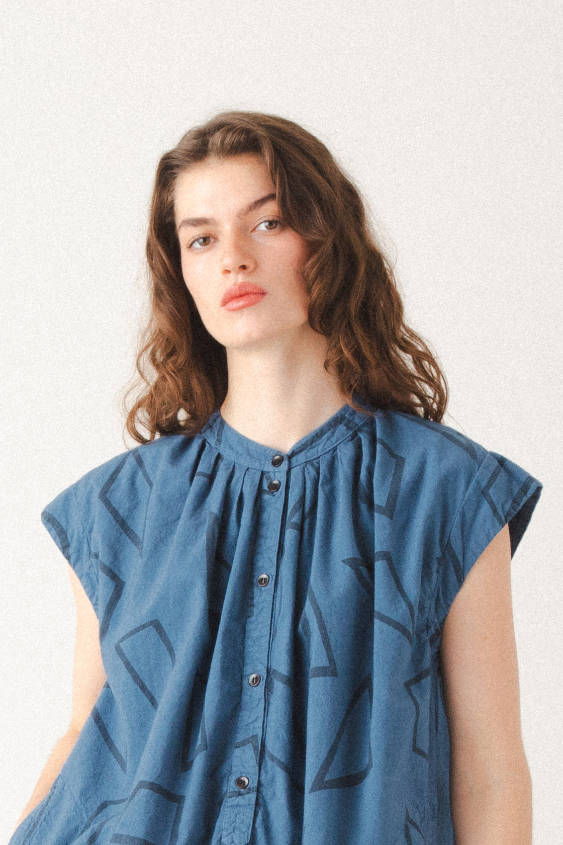 Prairie Underground Talk Talk Dress in Marine