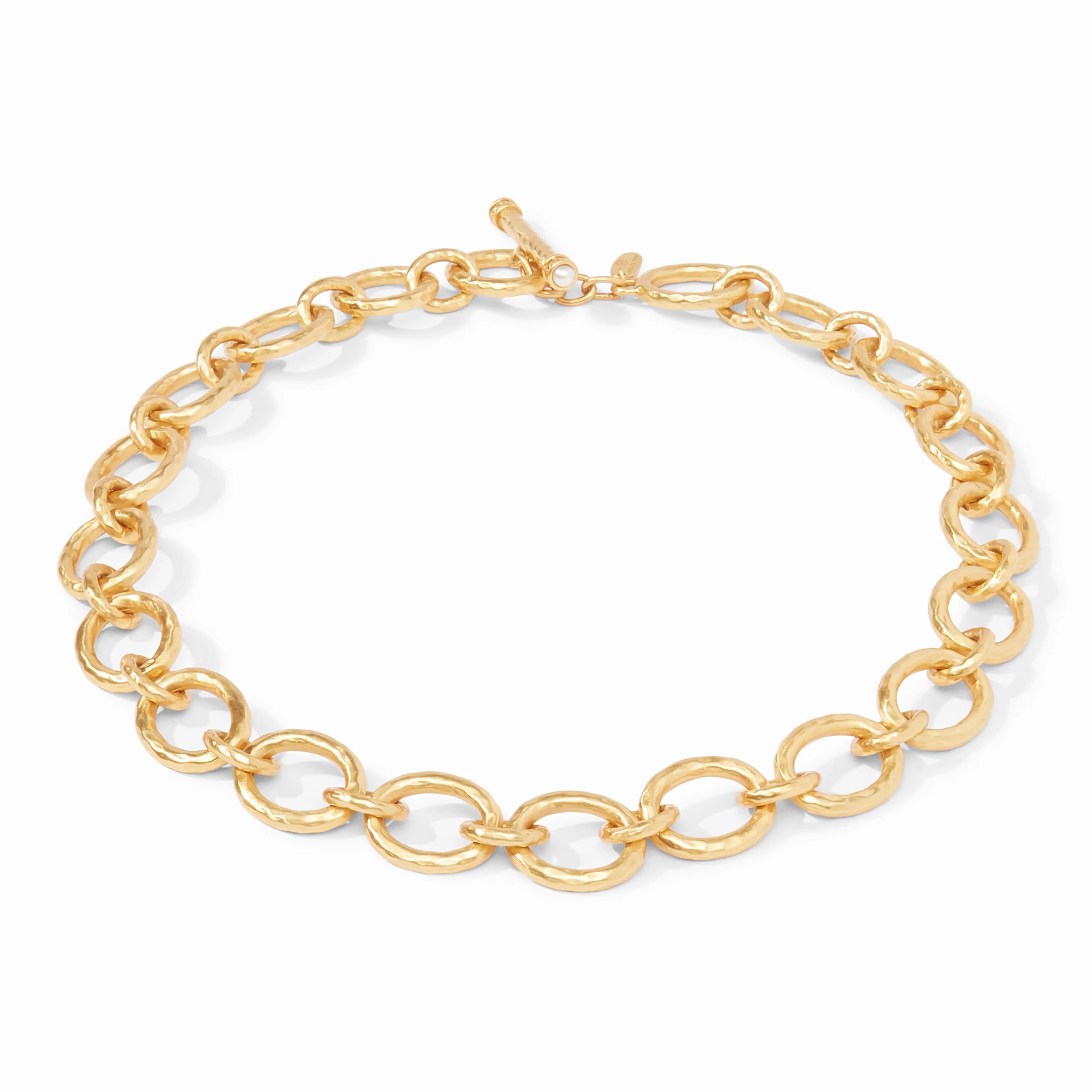 JULIE VOS Catalina Demi Link Necklace/Gold