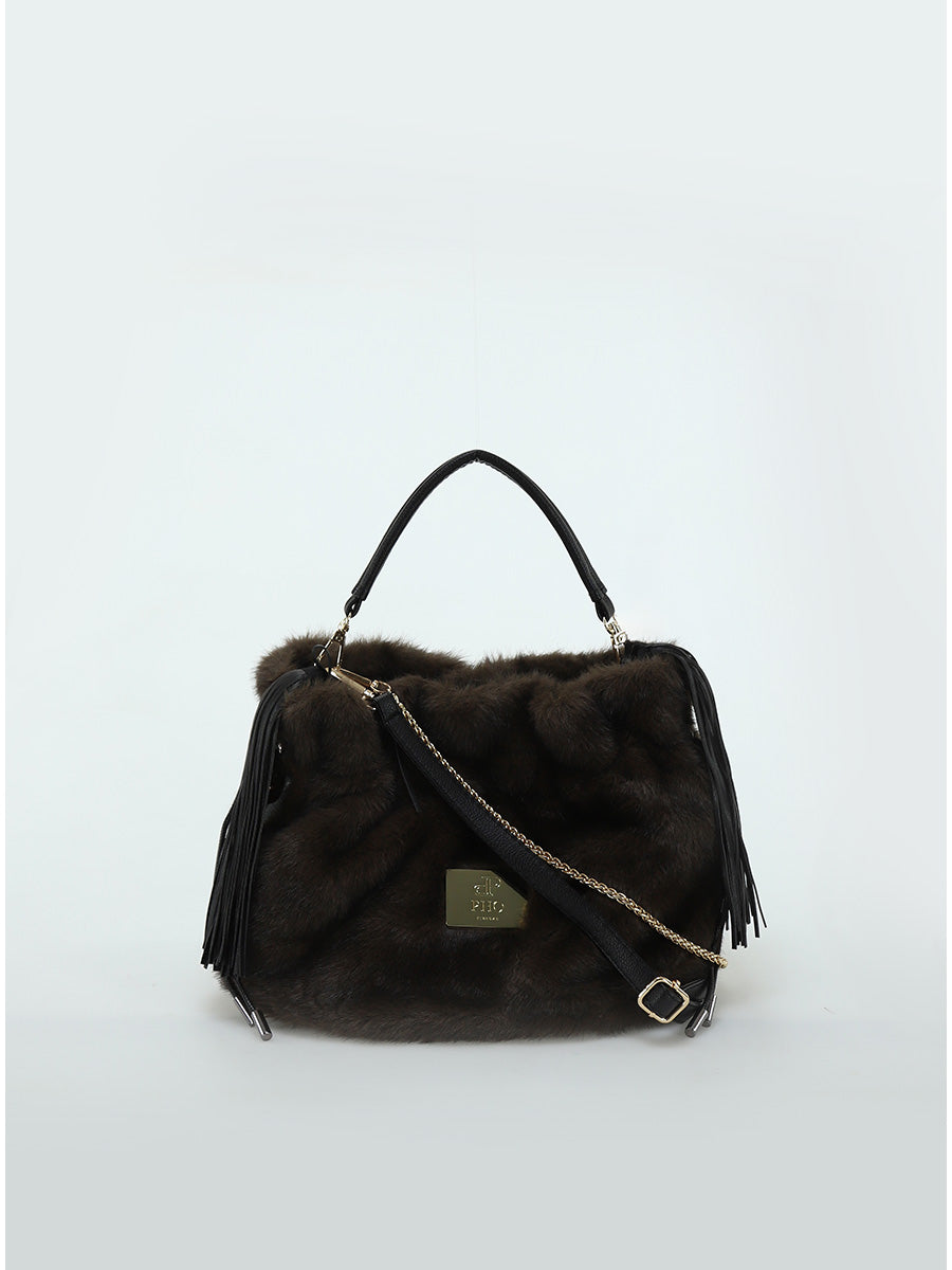 PHO FIRENZE Faux Fur Bag