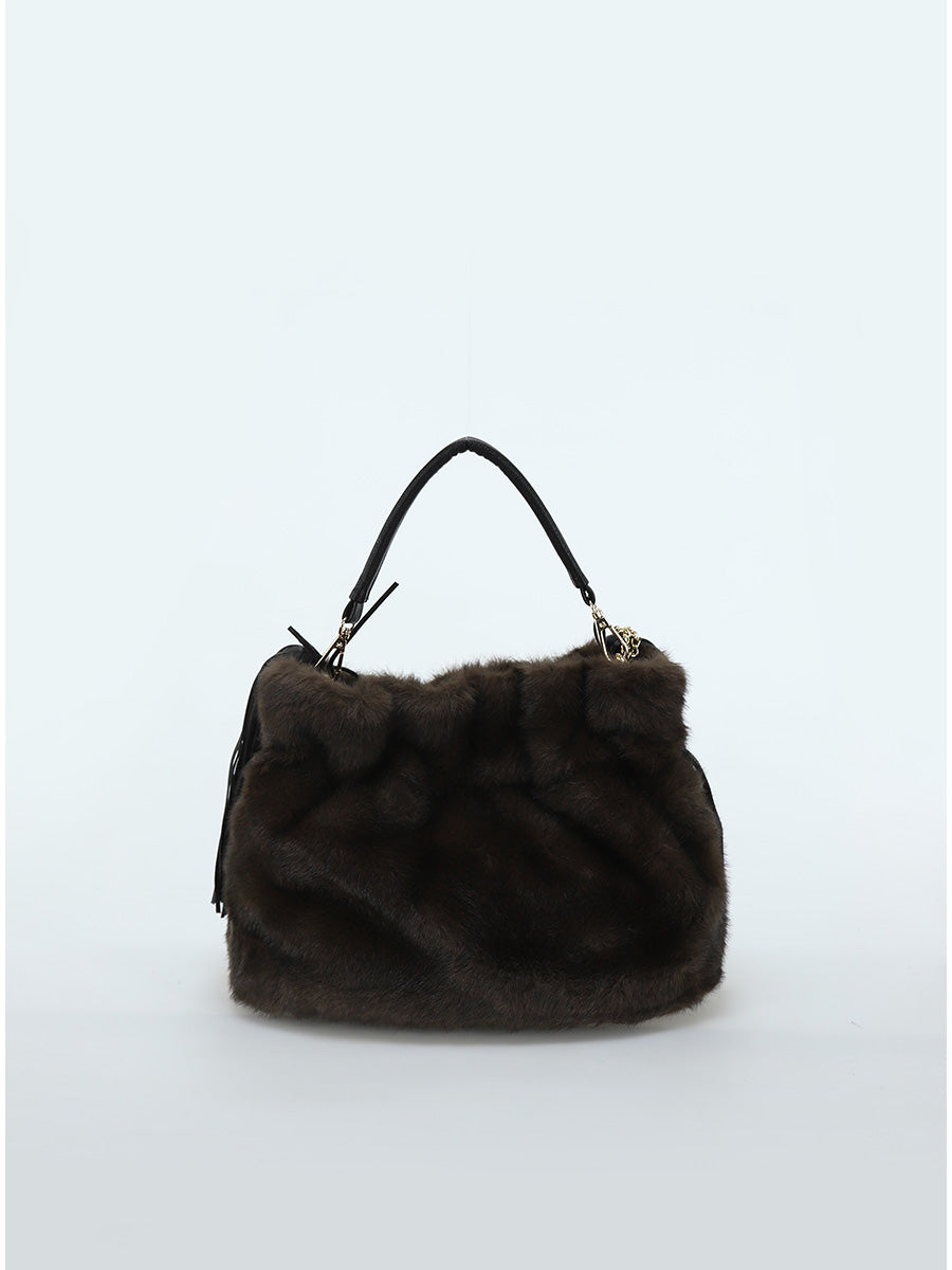 PHO FIRENZE Faux Fur Bag