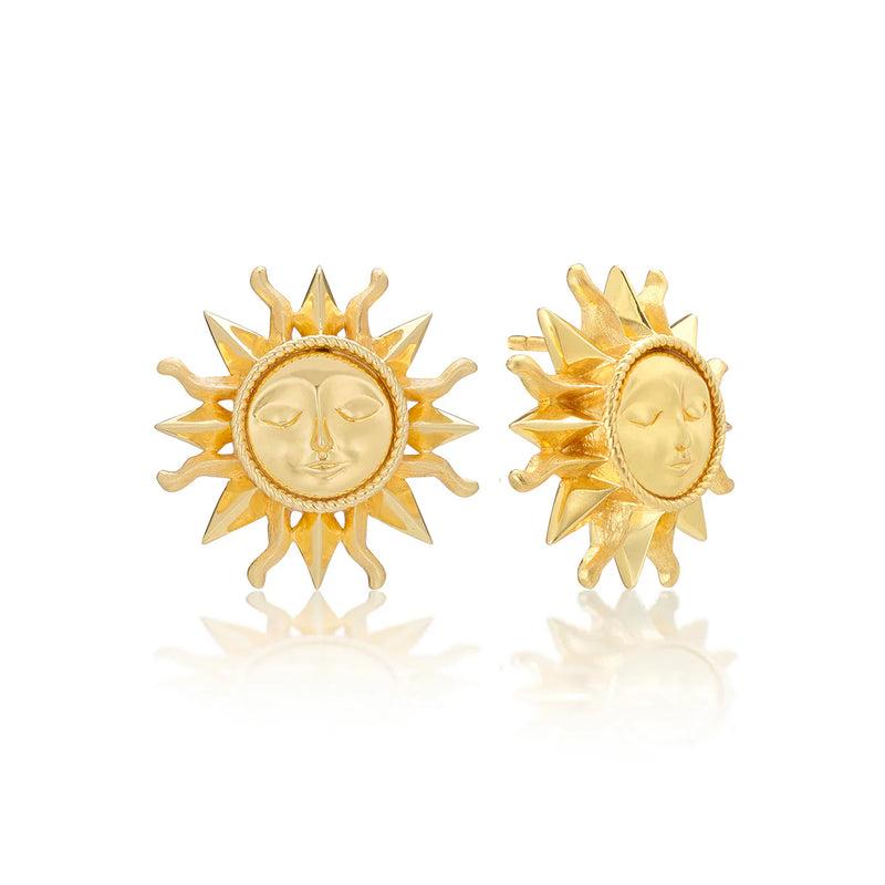 CDW Soleil Stud Earrings - Gold