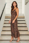 Milio Milano Leopard Dress in Brown Milio Milano