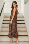 Milio Milano Leopard Dress in Brown Milio Milano