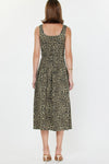 CA Leopard Print Midi Dress