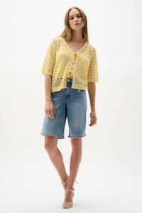 JR LDS Long Denim Short