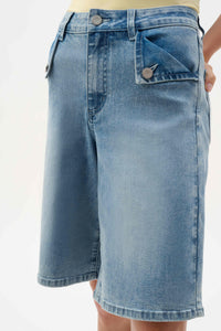 JR LDS Long Denim Short