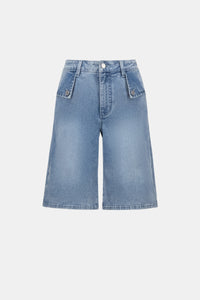 JR LDS Long Denim Short