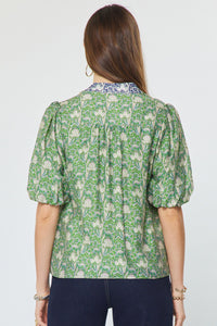 CA Shirt Green Multi
